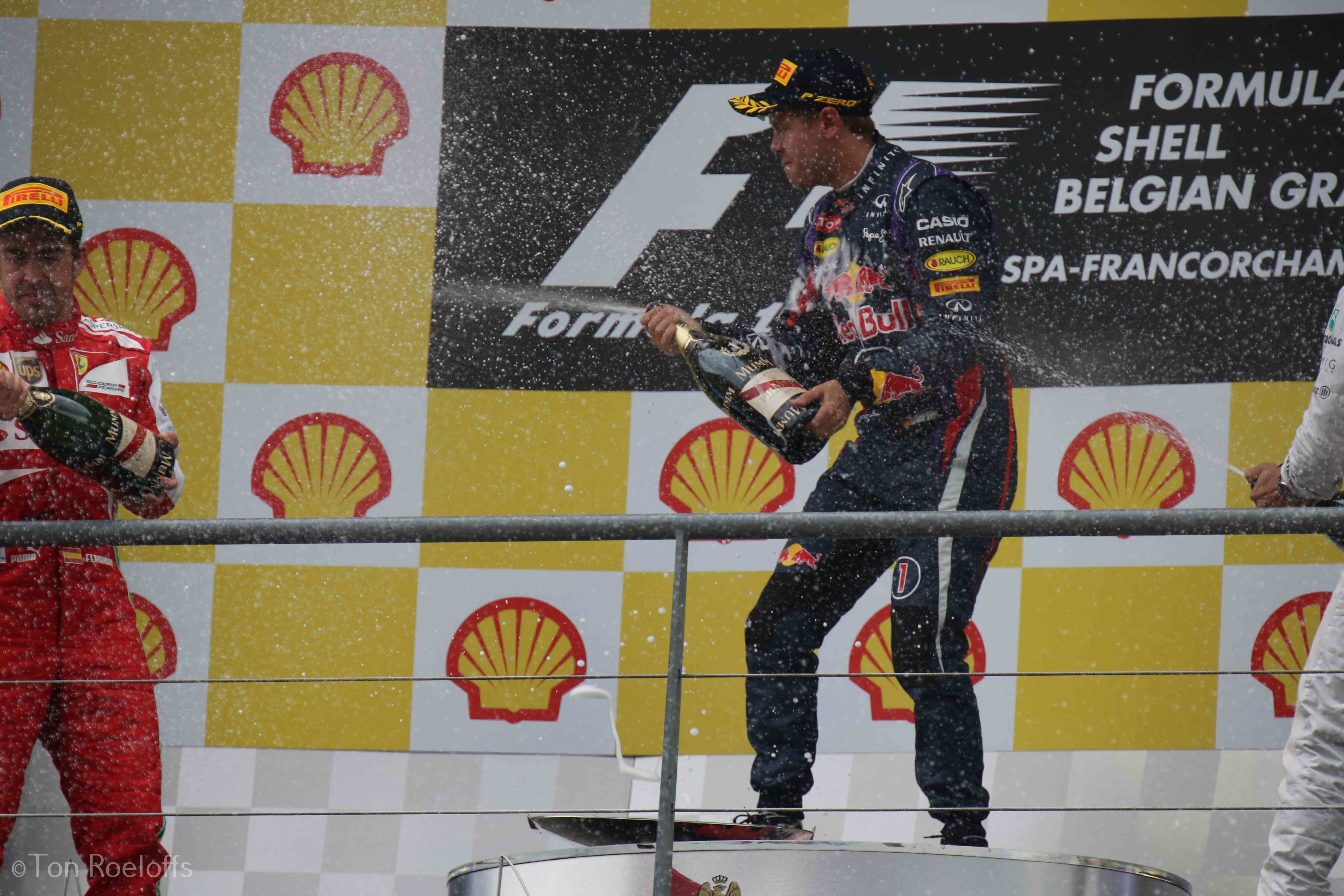 Vettel verremt zich